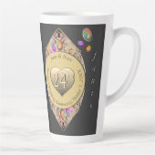 第24回オパール結婚記念水瓶 カフェラテマグ (右)