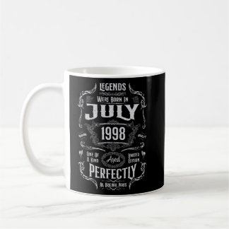 第24回誕生日レジェンド生まれは1998年7月だった コーヒーマグカップ