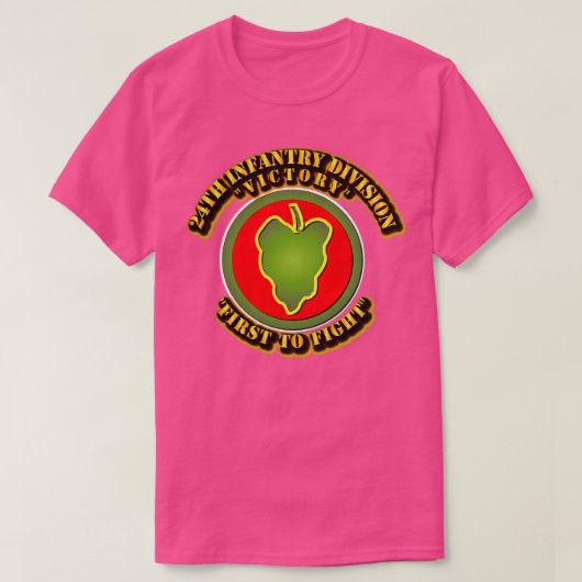 第24歩兵師団 Tシャツ (デザイン正面)