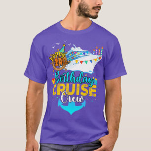 第24誕生日クルーズクルー Tシャツ
