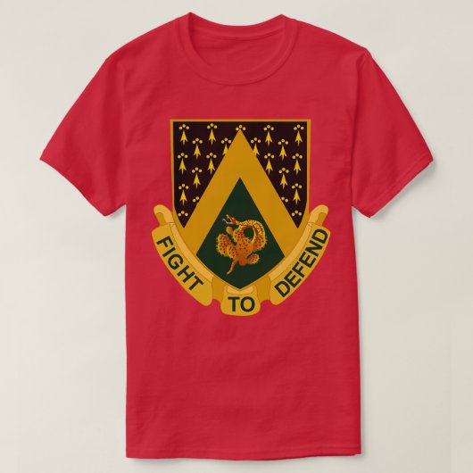 第240騎兵連隊DUI wo Txt X Tシャツ (デザイン正面)