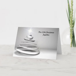 第25一緒のクリスマスのクリスマスカード シーズンカード