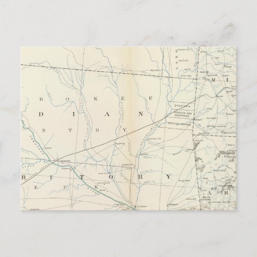 第25世代地図 ポストカード (正面)