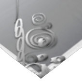 第25回シルバーの結婚記念日テーブルクロス テーブルクロス (アングル)