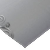 第25回シルバーの結婚記念日テーブルクロス テーブルクロス (アングル)