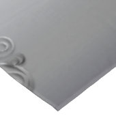 第25回シルバーの結婚記念日テーブルクロス テーブルクロス (アングル)