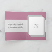 第25回シルバーアニバーサリーにラベンダーの名前を追加 カード (内部)