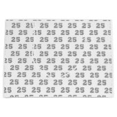 第25回シルバーアニバーサリー誕生日抱き枕 ラージペーパーバッグ (正面)