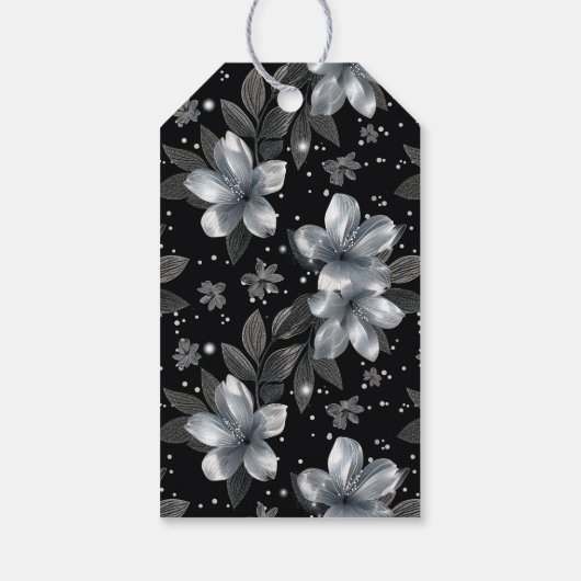 第25回シルバーグリッター結婚フローラ記念日 ギフトタグ (裏面)