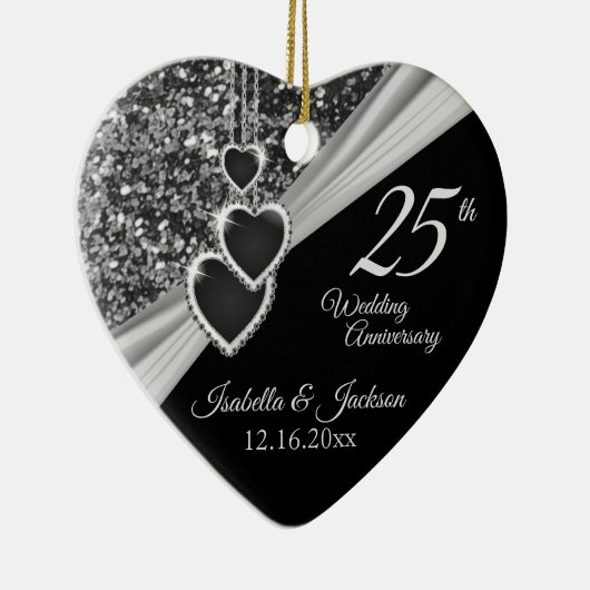 第25回シルバーグリッター記念日 セラミックオーナメント (右)