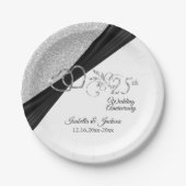 第25回シルバーグリッター記念日 ペーパープレート (正面)