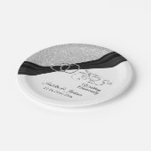 第25回シルバーグリッター記念日 ペーパープレート (アングル)