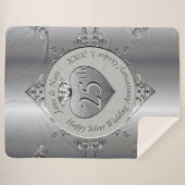 第25回シルバーズ結婚アニバーシャーパブランケット シェルパブランケット (正面(横))