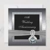 第25回シルバー結婚ズ記念パーティの招待状 招待状 (正面)