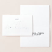 第25回シルバー結婚ズ記念宗教的カード 箔カード (ディスプレー)