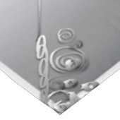 第25回シルバー結婚ズ記念日52"x70" Tableloth テーブルクロス (アングル)