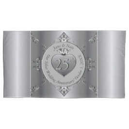 第25回シルバー結婚ズ記念日 枕カバー