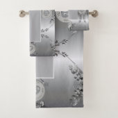 第25回シルバー結婚周年記念タオル バスタオルセット (インサイチュ)