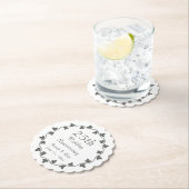 第25回シルバ結婚ー記念日アイビーリース ペーパーコースター (インサイチュ)