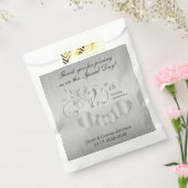 第25回シルバ結婚ー記念日バッグ フェイバーバッグ (封をした状態)