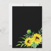 第25回バースデーパーティーひまわり |ユーカリフローラ 招待状 (裏面)