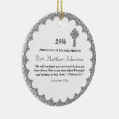 第25回叙事記念日パーソナライズされた聖なる書物、 経典 セラミックオーナメント (右)