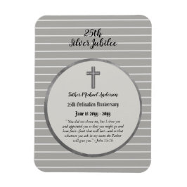 第25回叙勲記念司祭シルバージュビリー マグネット