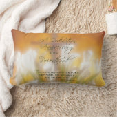 第25回叙勲記念司祭リリー ランバークッション (ブランケット)