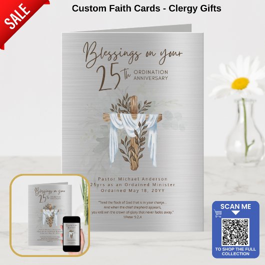 第25回叙勲記念牧師 カード