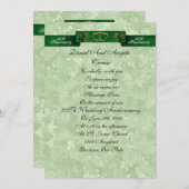 第25回発願アイルランド招待状 招待状 (正面/裏面)