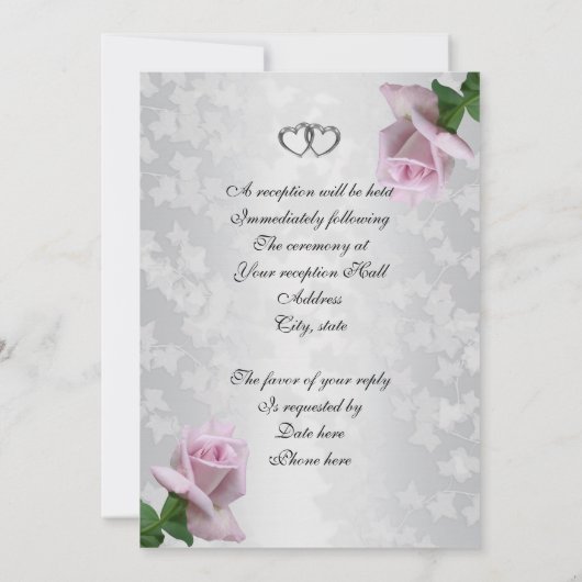 第25回発願ラベンダーバラ 招待状 (裏面)