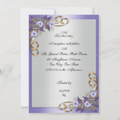 第25回発願リニューアルエレガントフローラ 招待状 (裏面)