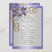 第25回発願リニューアルエレガントフローラ 招待状 (正面/裏面)