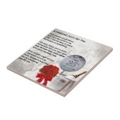 第25回結婚の夫の詩 タイル (側面)