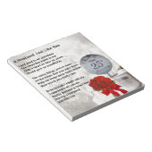 第25回結婚の夫の詩 ノートパッド (アングル)