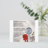 第25回結婚の夫の詩 ポストカード (スタンド正面)