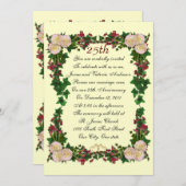 第25回結婚の発願の更新 招待状 (正面/裏面)