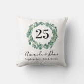 第25回結婚ユーカリリース クッション (正面)