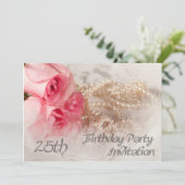 第25回誕生日パーティーバラ 招待状 (スタンド正面)