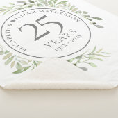 第25回銀結婚行記念緑 シェルパブランケット (3/4)