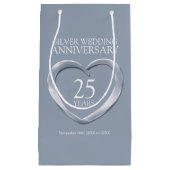 第25回銀結婚記念写真抱き枕 スモールペーパーバッグ (正面)