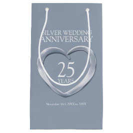 第25回銀結婚記念写真抱き枕 スモールペーパーバッグ