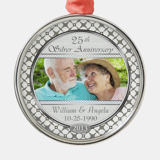 第25回銀記念カスタムオーナメント メタルオーナメント (正面)