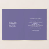 第25回銀記念フォイル実在グリーティングカード 箔カード (内部)