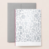 第25回銀記念フォイル実在グリーティングカード 箔カード (裏面封筒付き)