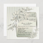 第25回願結婚のシルバーバラ 招待状 (正面/裏面)