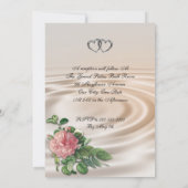 第25回願結婚書の更新ヴィンテージバラ 招待状 (裏面)