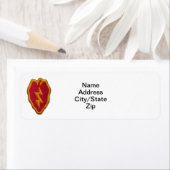 第25回INF DIV歩兵師団スコフィールド兵舎 ラベル (インサイチュ)