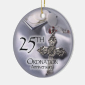 第25回Ordination Anniversaryクロスホスト セラミックオーナメント (左)