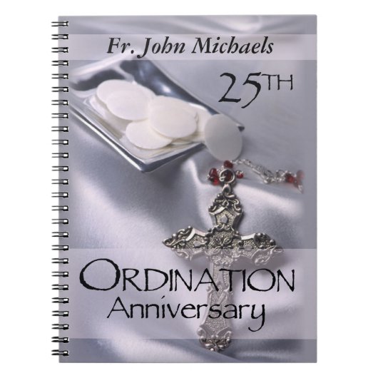 第25回Ordination Anniversaryクロスホスト ノートブック (正面)